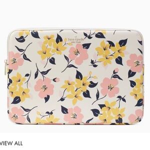 Kate Spade Pink and Yellow Floral Accessory